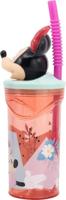 Beker met Rietje Minnie Mouse CZ11337 Roze 360 ml 3D - thumbnail