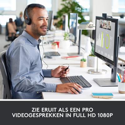 Webcam Logitech C920 HD Pro Zwart 30 fps