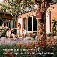 Vogelhuis cosy 18 cm toscaans rood elho - Elho - thumbnail