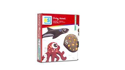 BS Toys water duikdieren - 19 x 10 cm - neopreen opduikdieren - zwembad spel - duikspeelgoed - speelgoed - 3 stuks