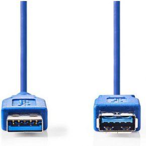 USB 3.0-Kabel | A Male - A Female | 2,0 m | Blauw