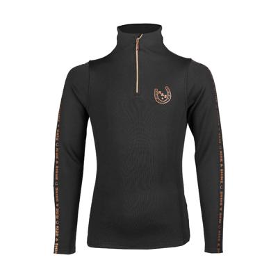 Horka Miya Shirt zwart/roségoud maat:152