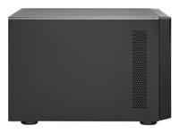 QNAP TL-D800C behuizing voor opslagstations 2.5/3.5 HDD-/SSD-behuizing Zwart, Grijs - thumbnail