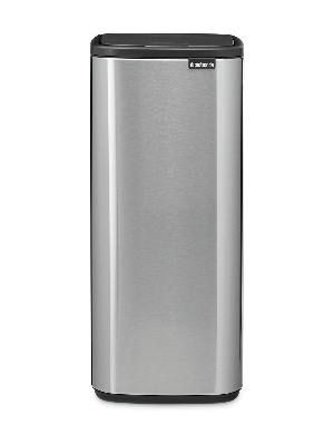 Brabantia Bo touch bin 30 liter Matt Steel Fingerprint Proof Brabantia Bo touch bin 30 liter Matt Steel Fingerprint Proof