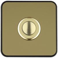 Grothe 64183 Bel Messing, Zwart - thumbnail