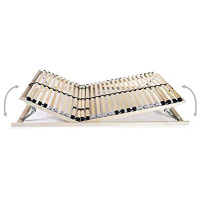 Lattenbodem met 28 latten 7 zones 80x200 cm