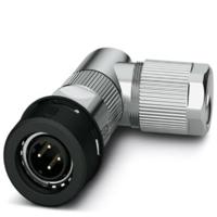 Phoenix Contact 1021831 Sensor/actuator connector Aantal polen (sensoren): 4 Stekker, haaks 1 stuk(s) - thumbnail