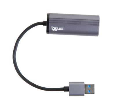 Adapter USB naar Netwerk RJ45 iggual Gigabit - thumbnail