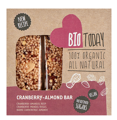 BioToday Cranberry-Almond Bar
