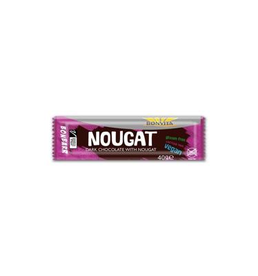 BonVita Nougat Dark Chocolate Bar