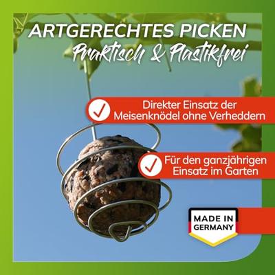 Vetbolhouder spiraal - set van 2 stuks