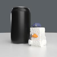 Resident Evil Tubbz Mini PVC Figure Tofu 5 cm - thumbnail