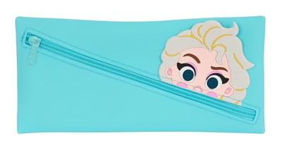 Schoolpennenzak Frozen Blauw 22 x 11 x 1 cm