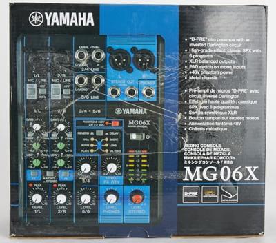 Yamaha MG06X - thumbnail