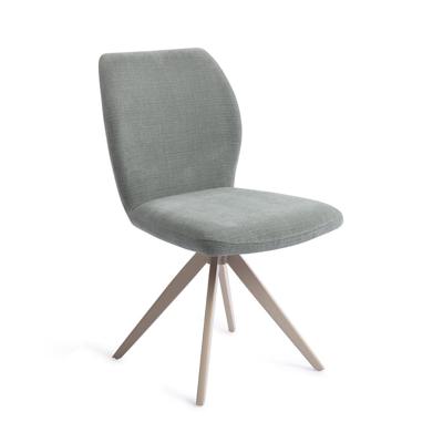 Jesper Home Ikata eetkamerstoel Breezy Blue turn beige