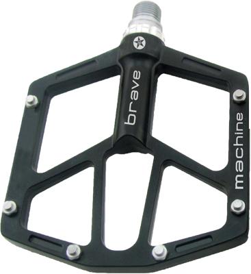 BRAVE platformpedaal "superthin" mod. 19 platform pedal superthin black