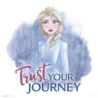 Kunstdruk Frozen - Face Your Fear 30x30cm - thumbnail