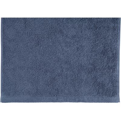 Cawö Cawo Lifestyle Uni Handdoek 50x100 Nachtblau