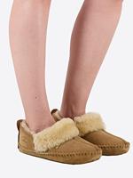 Warmbat Pantoffels Barrine BAR341026 Camel Bruin-36  maat 36 - thumbnail