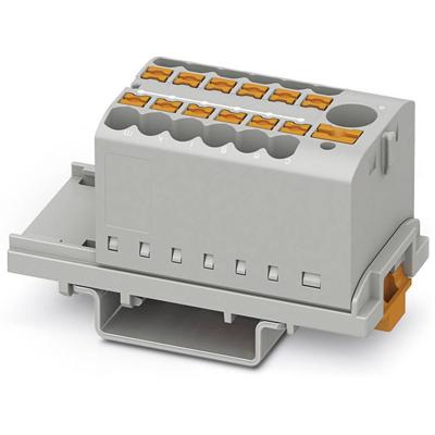 Phoenix Contact 3273108 Verdeelblok 28.6 mm Spanveer Geel/zwart (reflecterend) 8 stuk(s)