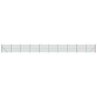 Draadgaashek met flens 2x25 m groen - thumbnail