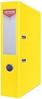 OFFICE products ordner, voor A4, uit karton, rug van 7,5 cm, geel - thumbnail