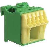 Hager KN06E PE-klem Flexibel: - Massief: - 1 stuk(s) Meerdere kleuren - thumbnail