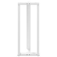 Bartafelpoten 2 st T-vormig 50x35x(100-101) cm staal wit - thumbnail