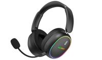 Hator Phoenix 2 Wireless over-ear gaming headset (Zwart, RGB, 2.4GHz / Bluetooth 5.4 / USB-C) - thumbnail
