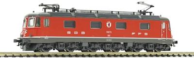 Fleischmann 734124 N elektrische locomotief Re 6/6 11673 van de SBB Fleischmann 734124 N elektrische locomotief Re 6/6 11673 van de SBB