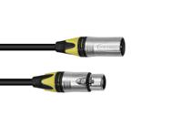PSSO XLR Cable COL 3-pin 20m bk Neutrik - thumbnail