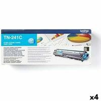 Originele Toner Brother HL3140CW/HL3150CDW/DCP9020CDW Cyaan (4 Stuks) - thumbnail