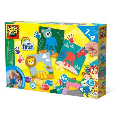 SES my first - vingerverf handafdruk dieren