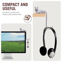 Kattenstaart Haakje - Wit - thumbnail