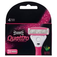 Wilkinson Wilkinson Sword Quattro For Women 3stuks - thumbnail