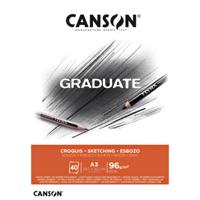 Schetspapier Canson Graduate Sketch 40vel 96gr A3 natuurlijk wit | 5 stuks - thumbnail