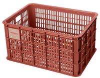 Gerecyclede fietskrat Basil Crate L 40.0 liter39 x 49 x 26 cm - terra red - thumbnail