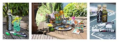 Uni-ball krijtmarker PWE-17K, wit