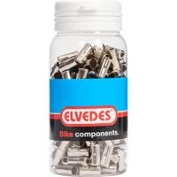 Elvedes kabelhoedje 5mm push fit 6-kant messing (200st) - thumbnail
