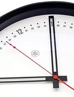 NeXtime NX-7358 Wandklok NXt Sweden Dia 30cm Kunststof Zwart - thumbnail