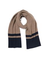 HEMA Herensjaal zand-blauw - thumbnail