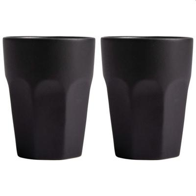 Gusta Mokkenset van 2 stuks 220ml Zwart