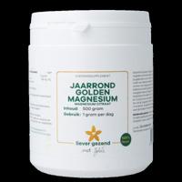 Liever Gezond Golden magnesium poeder jaarrond 500 Gram - thumbnail