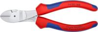 Knipex Kracht-zijsnijtang verchroomd met meer-componentengrepen 160 mm - 7405160 - thumbnail