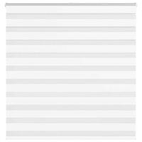 Zebra Blind 150x100 cm stofbreedte 145,9 cm polyester wit - thumbnail