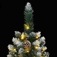 VidaXL Kunstkerstboom smal met 300 led's 180 cm - thumbnail