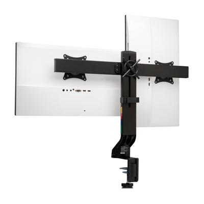 Kensington SmartFit monitorarm, dubbel, zwart