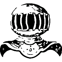 Ridderhelm - Muursticker - thumbnail