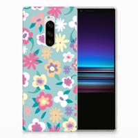 Sony Xperia 1 TPU Case Flower Power - thumbnail