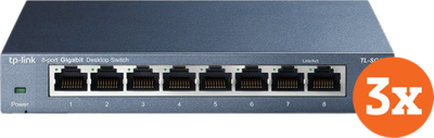 TP-Link TL-SG108 3-Pack